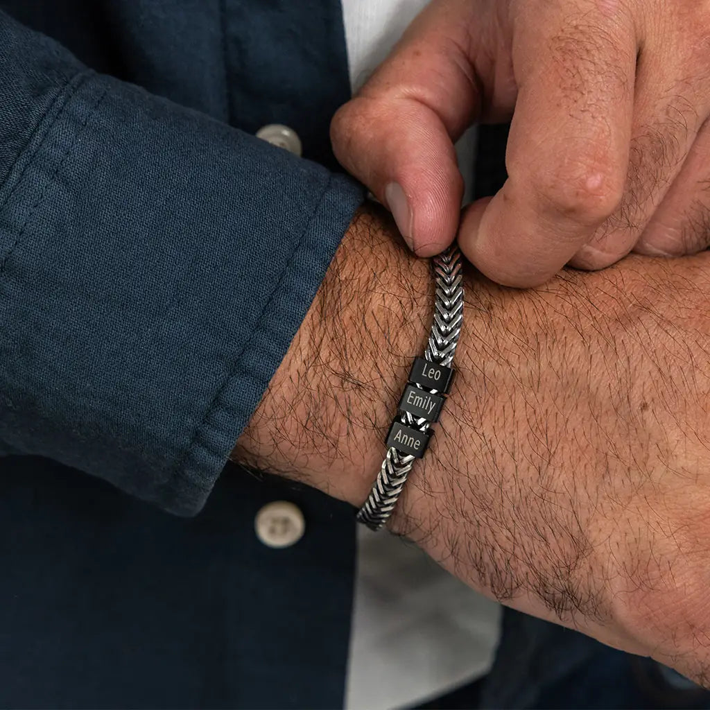Bracciale di famiglia personalizzato