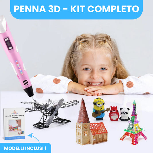 Penna 3D - Dai vita alle loro creazioni!
