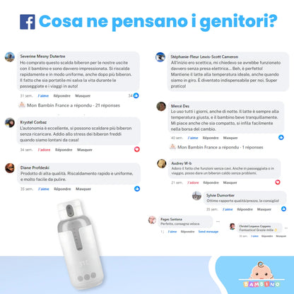 Scalda Biberon Intelligente Portatile (Senza Fili)