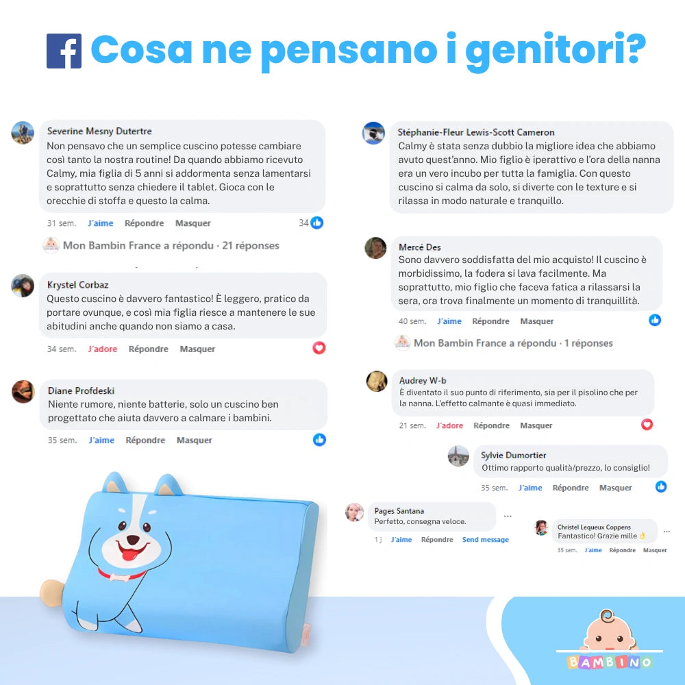 Calmy: Cuscino calmante