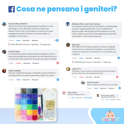 CreatiKids™ – Kit per creare gioielli