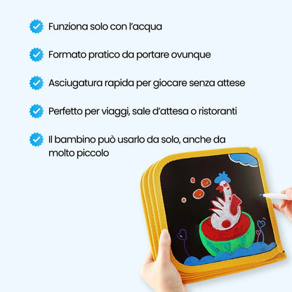 Libro da disegno riutilizzabile