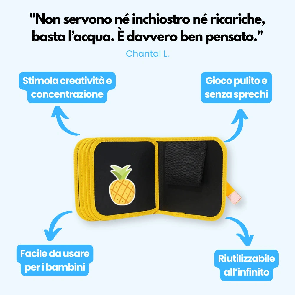 Libro da disegno riutilizzabile