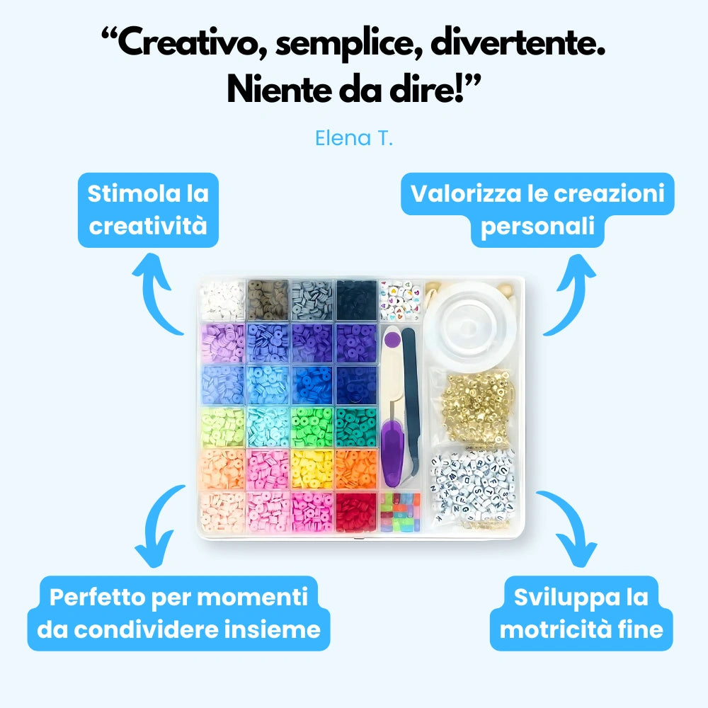 CreatiKids™ – Kit per creare gioielli
