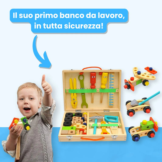 Valigetta da bricolage per bambini