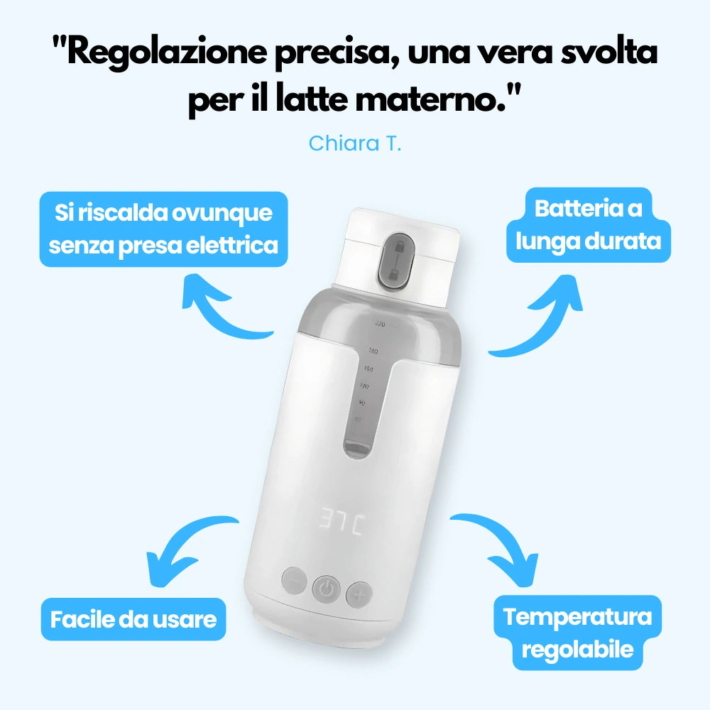 Scalda Biberon Intelligente Portatile (Senza Fili)