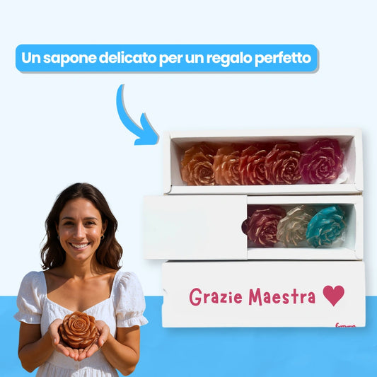 Kit di saponi Grazie Maestra