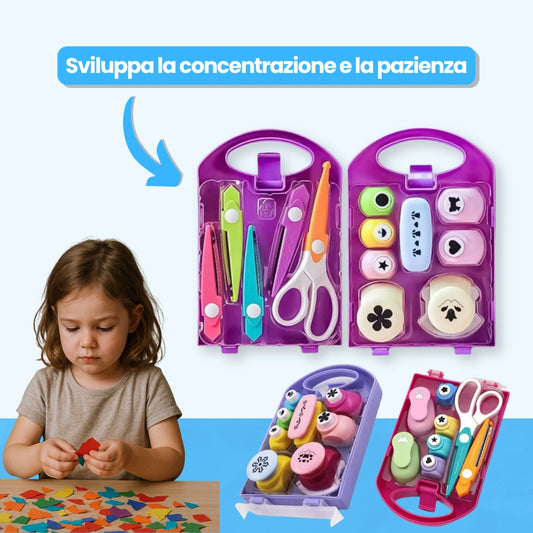 Kit Creativo Fai-da-te in Carta per Bambini
