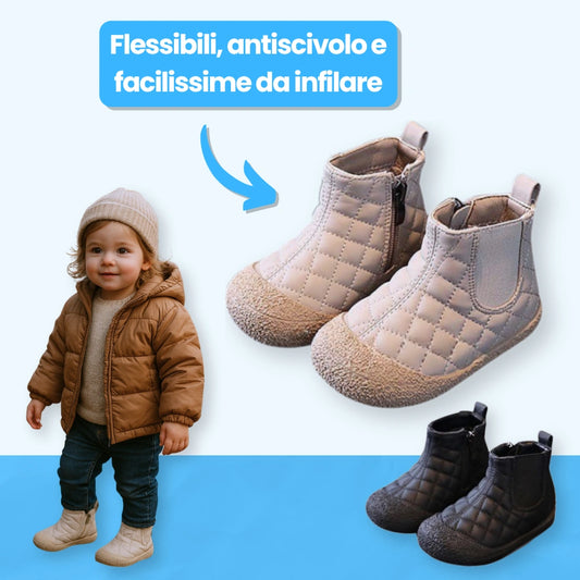 Scarpe autunnali e invernali per bambini