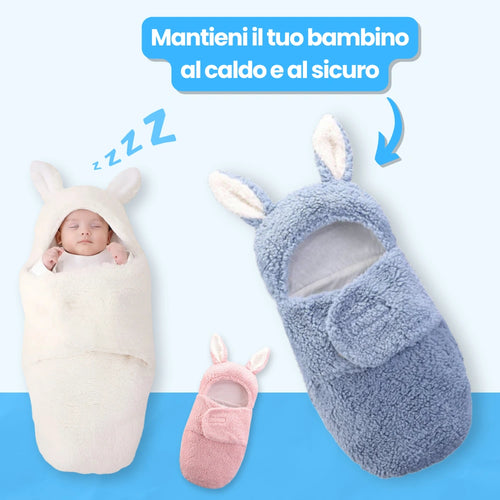 Sacco Nanna con Coniglietto per Neonato