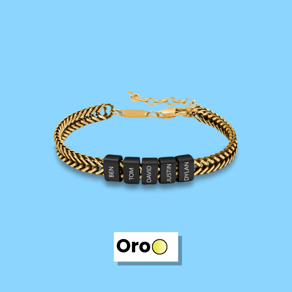 Bracciale di famiglia personalizzato