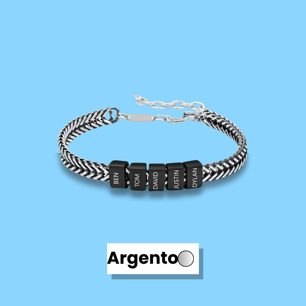 Bracciale di famiglia personalizzato
